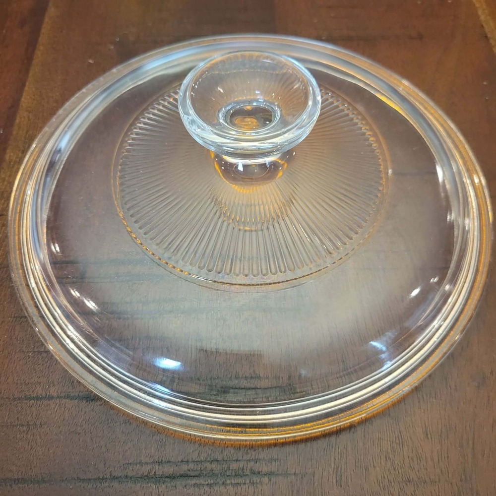 ORIGINAL GLASS 7 3/4" LID TOP Rival 3100 3120 3130 3150 Crock Pot Slow Cooker